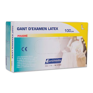 GANT LATEX EXAM GLOVE TAILLE S – Moncomptoir , Vente de produits