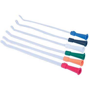 Sonde urinaire, PVC, pour hommes CH16, longueur 20 cm, avec pointe en  nélaton, stérile, 10 x 1 unité